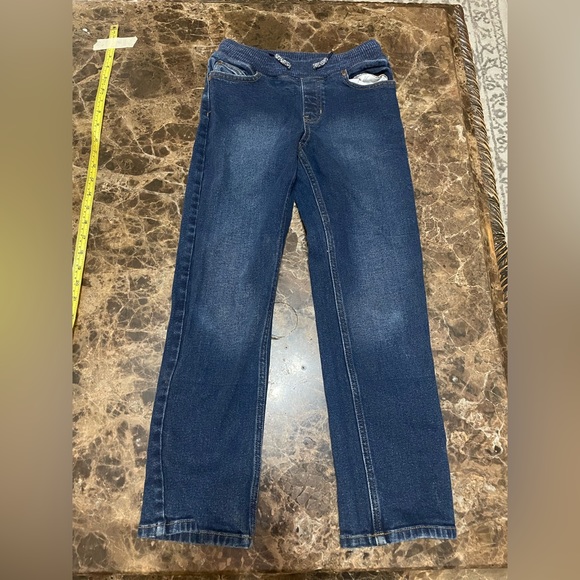Bundle of 5 pair Lands’ End Boys blue jeans size 8 (2 regular, 3 comfort waist) - Picture 13 of 13